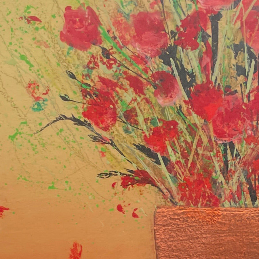 Copper Bloom - original art