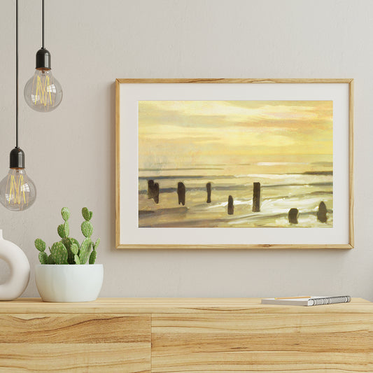 Beach Pillars-Fine Art Print